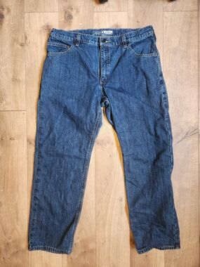 Carhartt Insulated Relaxed Fit Classic Dark Blue Men’s Jeans 36x30